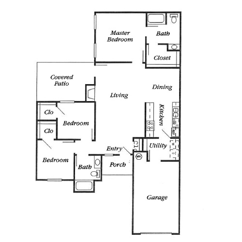Pine Creek Townhomes the aspen